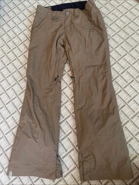 Men's Tan Performance Outdoor Pants - Water-Resistant